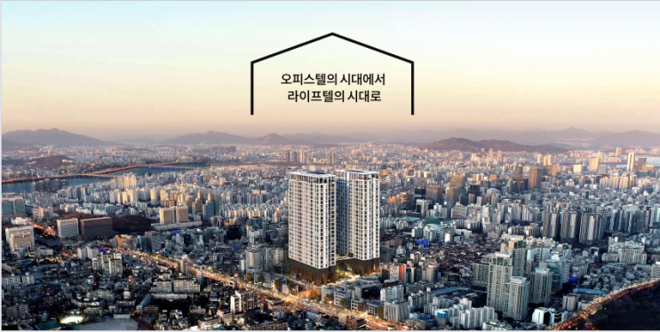  3호선 남부터미널역 지젤라이프그라피 서초 오피스텔 분양, 선납할인 20% & 잔금 30% 7년간 유예 파격조건 분양