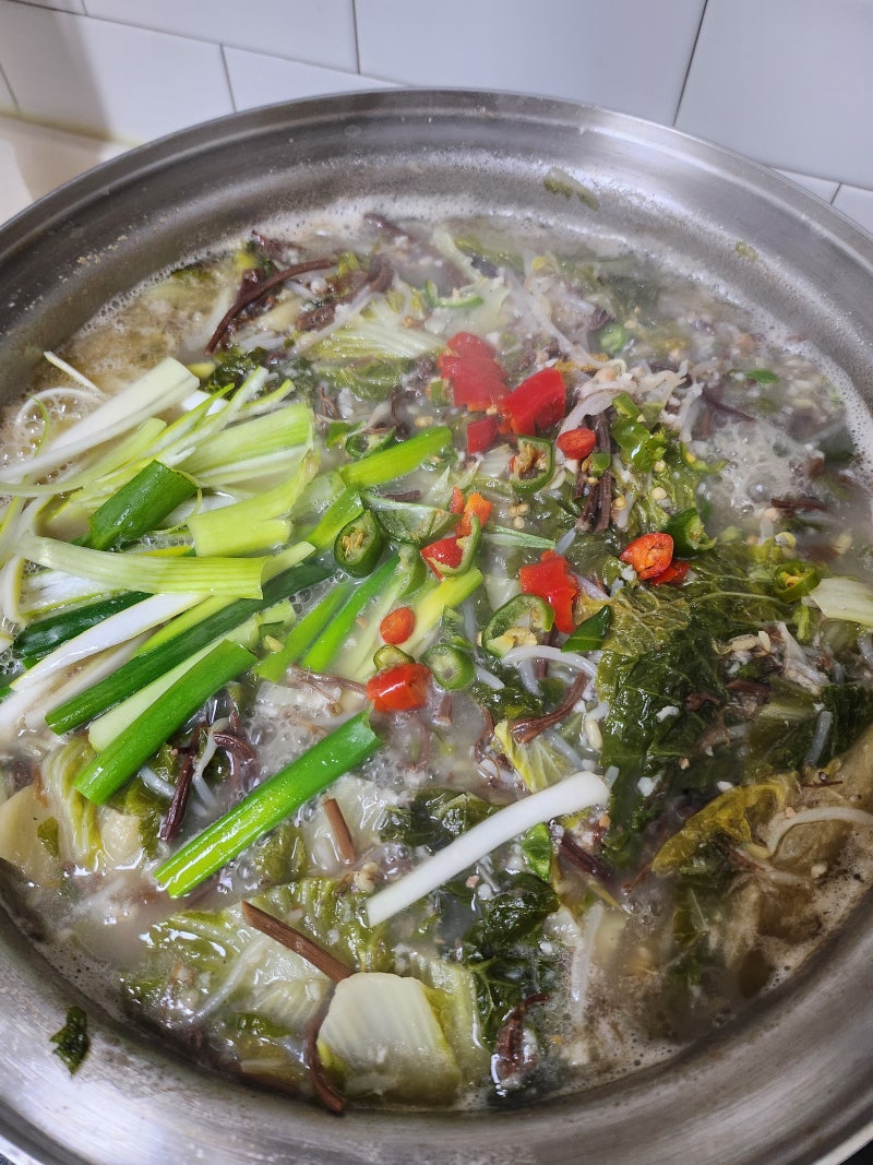 민물 장어탕 장어국 장어머리 뼈로 국 끓이는법