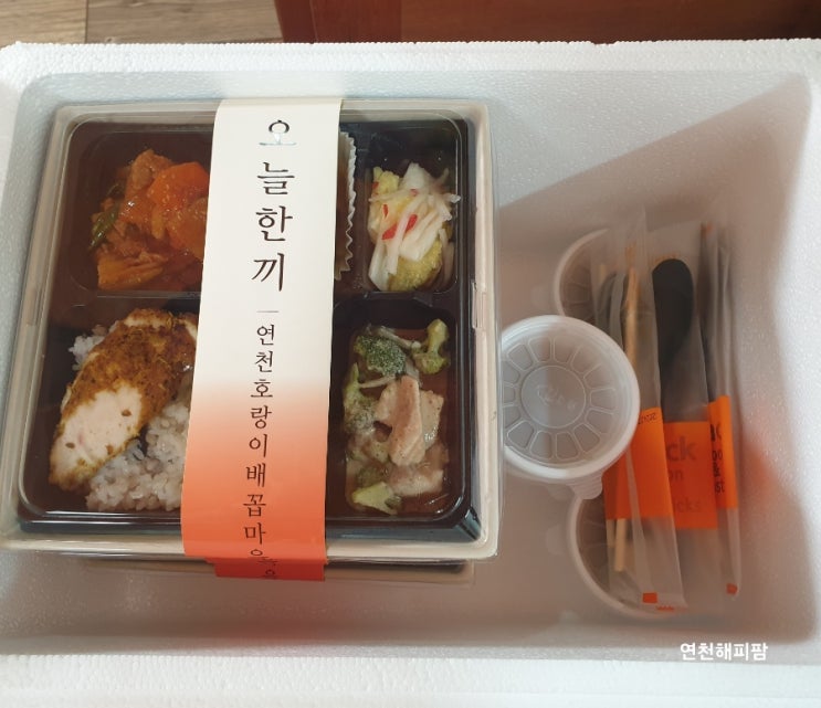  연천군 마을공동체 호배봉 연천농산물 활용 도시락만들기