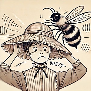 Have a Bee in one's Bonnet