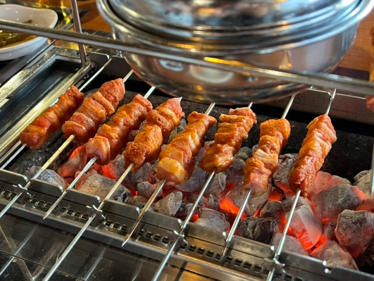  다비치 강민경 맛집 한남동 넘버원 양꼬치 주말 예약 웨이팅 안한 솔직 후기
