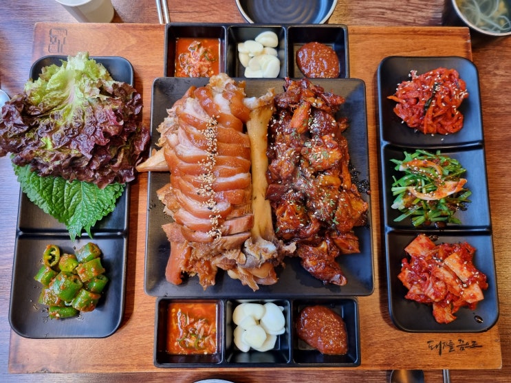  [선릉역 맛집] 한식 대가가 만드는 선릉역 족발 맛집 귀한족발의 반반 족발 맛보기.