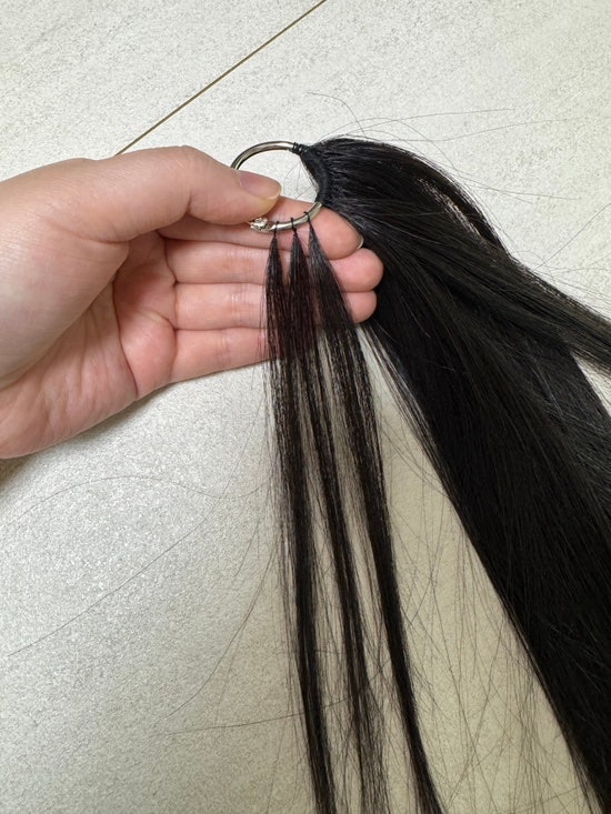  [깃털붙임머리] 부산 두피 자극 없이 가벼운 붙임머리를 찾으신다면 !