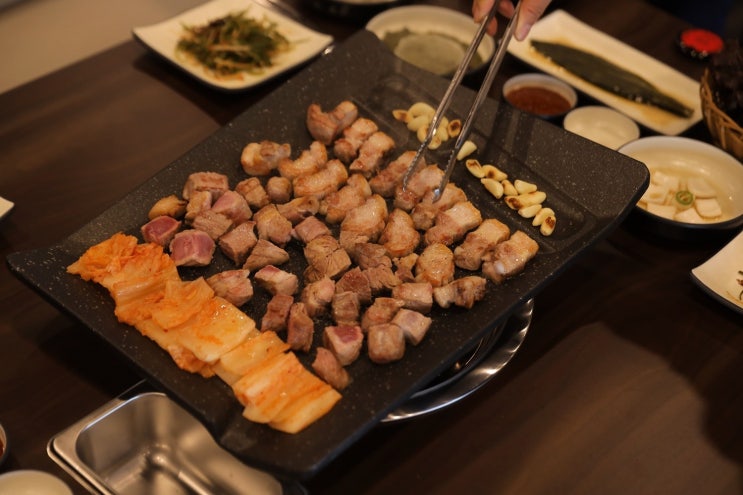  경기도 여주 맛집 여주시내맛집 푸짐한 화씨2192 점심특선과 참나무장작구이