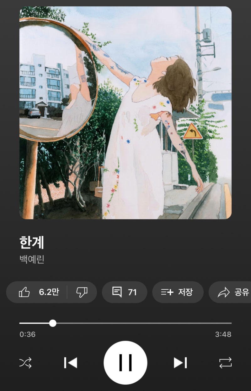 백예린 - 한계 방랑과 방황의 차이