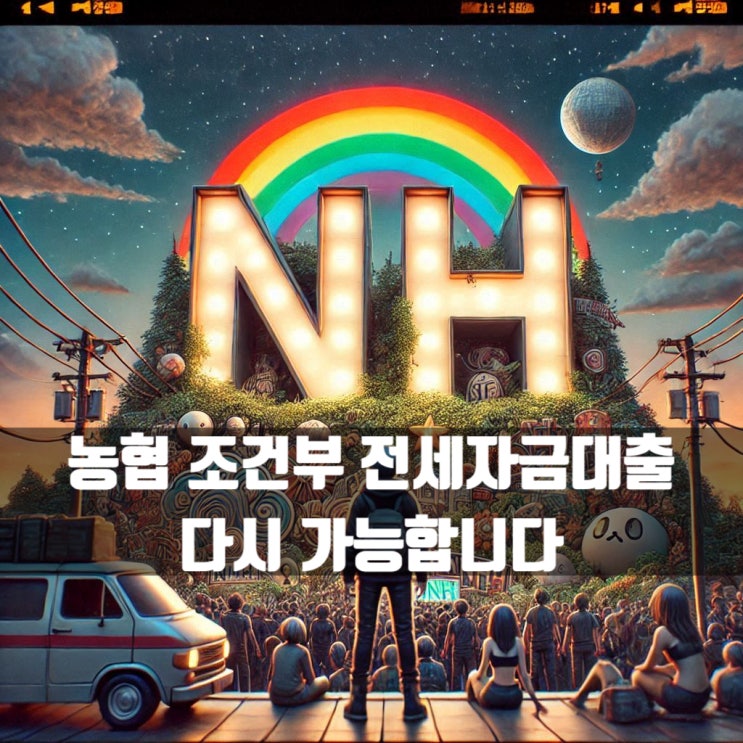  NH농협은행 조건부 전세자금대출 규제 풀렸습니다! 금리는?
