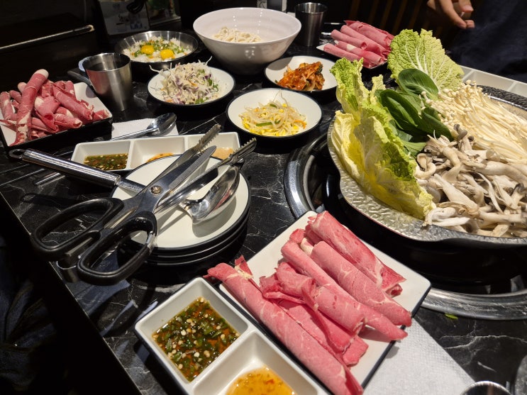  [구디점심맛집] 샤브샤브 '참숯구이육향' 구로디지털단지점