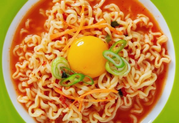 라면 2개 물양 (라면 맛있게 끓여 먹자)
