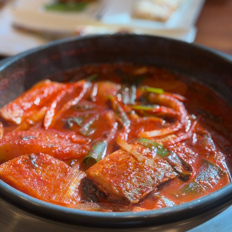 목포 백반 맛집 푸짐한 갈치조림 한상 목향한정식