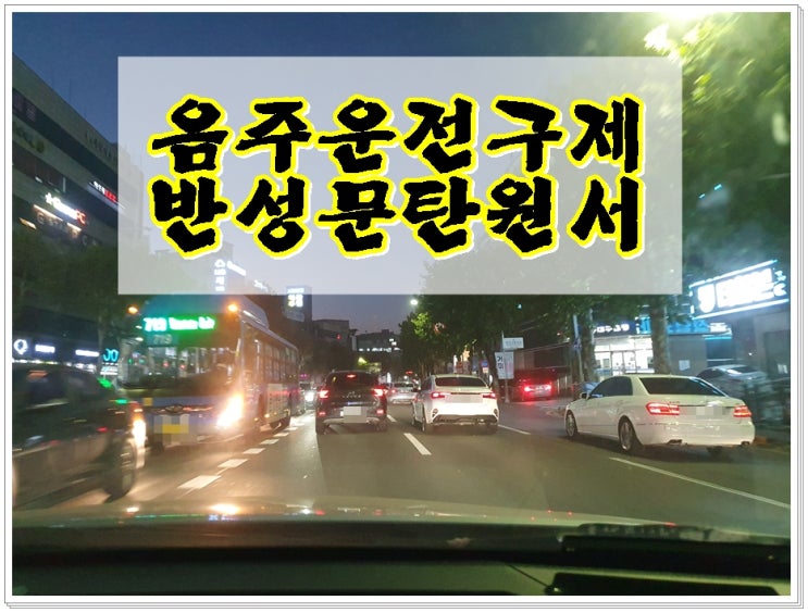  대전 음주운전 구제 반성문 탄원서 작성이 어렵다면 전문 행정사의 조력을 받아