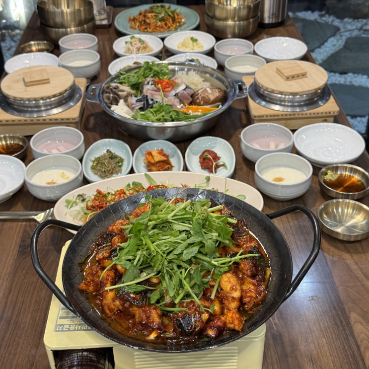  서오릉 맛집 고양 스타필드 근처 밥집 가족모임 딱인 한정식집 복옥정이야