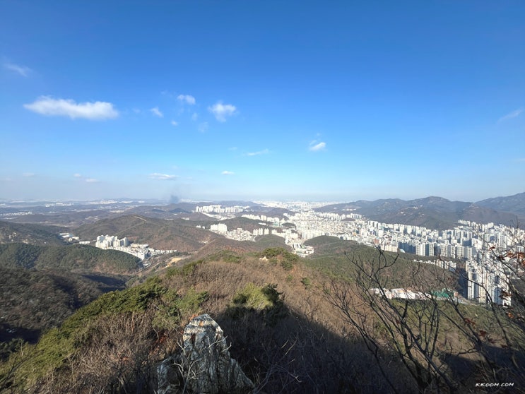  수리산 등산 쉬운 코스(안양 현충탑~관모봉~태을봉~명학역 코스)