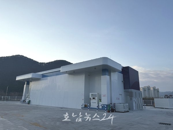  순천시, 광주‧전남 최초로 가곡 액화수소충전소 운영 시작