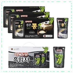 삼육두유 검은콩과칼슘(190mlX20팩)X3박스+삼육두유 흑임자(190mlX20팩)/총 80팩, 190ml, 80개 추천하....