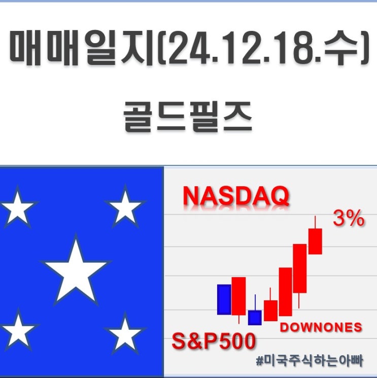  매매일지('24.12.18.수) 골드필즈