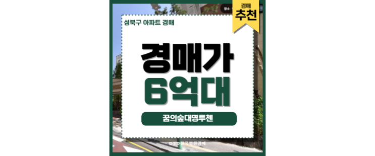 성북구아파트매매 꿈의숲대명루첸 장위동재개발 경매정보 성북구아파트매매 꿈의숲대명루첸 장위동재개발 경매정보