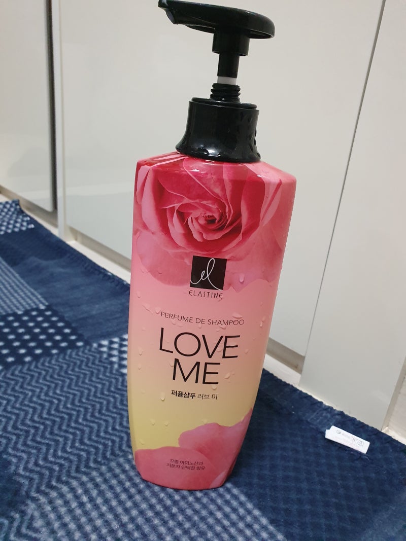 엘라스틴 퍼퓸 드 샴푸 러브 미 600ml 후기 순하면서 상큼하고 향기좋은 제품
