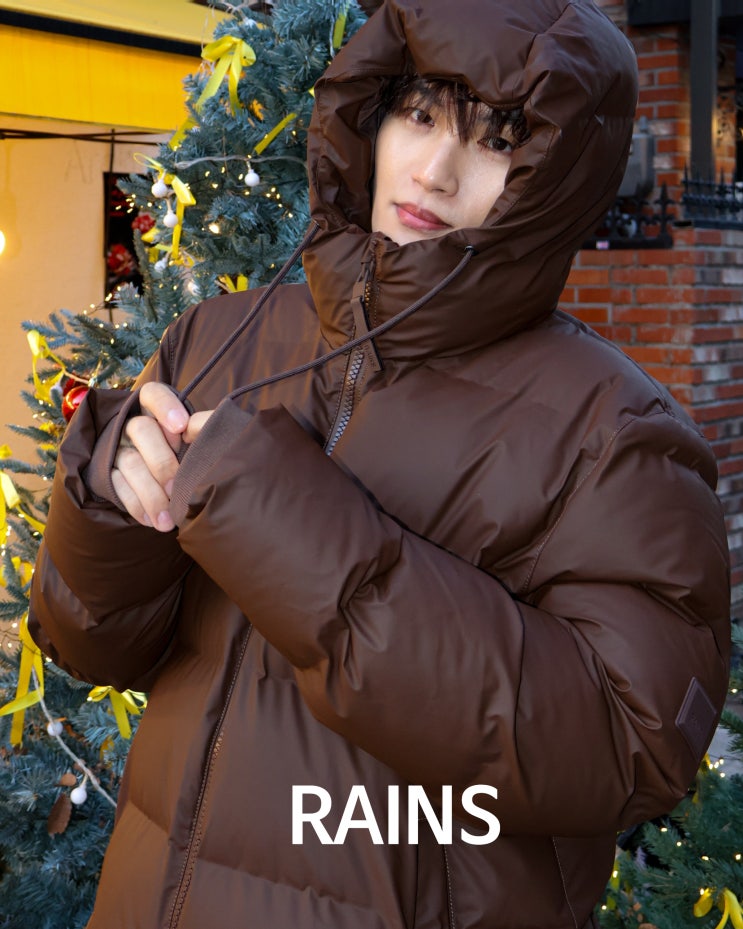  컨템포러리 브랜드 레인스의 방수 패딩 : 알타 푸퍼 자켓 (Alta Puffer Jacket)