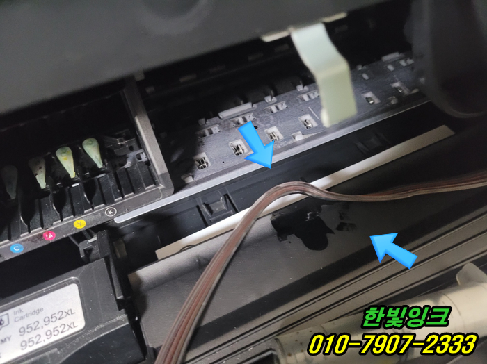 시흥 은행동 프린터수리 HP8710 hp8715 잉크호수 누수 혼색 무한잉크 석션 및 잉크호수 점검 작업 시흥 은행동 프린터수리 HP8710 hp8715 잉크호수 누수 혼색 무한잉크 석션 및 잉크호수 점검 작업