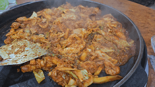  충북 옥천 닭갈비 맛집 닭갈비 먹을 땐 [5.5닭갈비] 맛있넹~