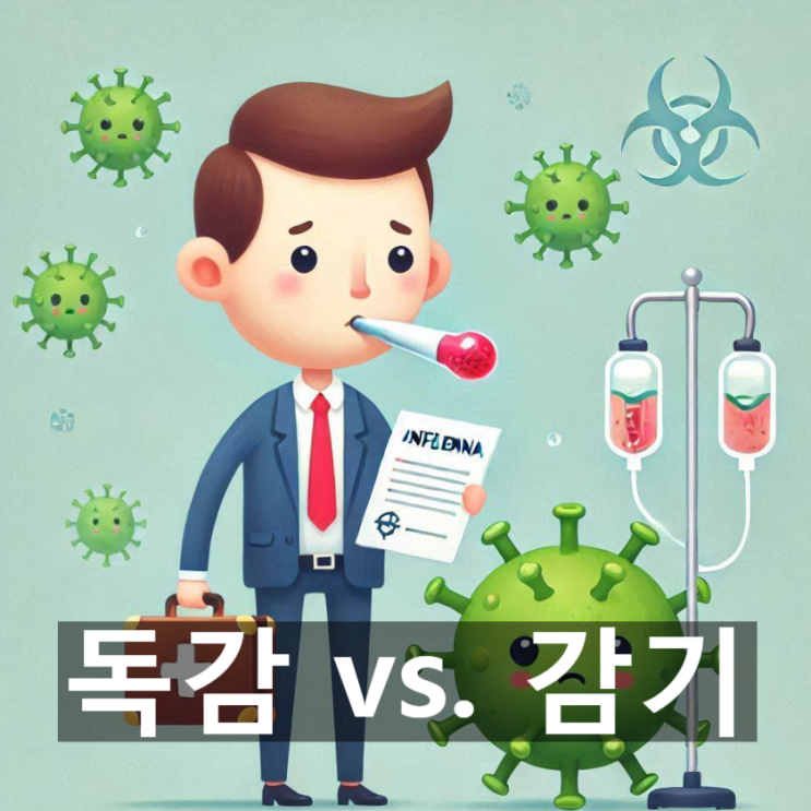  독감의 종류(A, B, C형) 및 증상, 독감과 감기의 차이점, 독감의 예방 및 관리