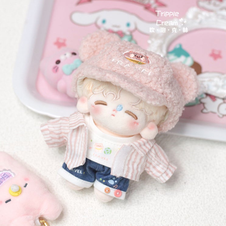  10cm 여행하는 아기 돼지 세트 인형옷 아이돌인형옷