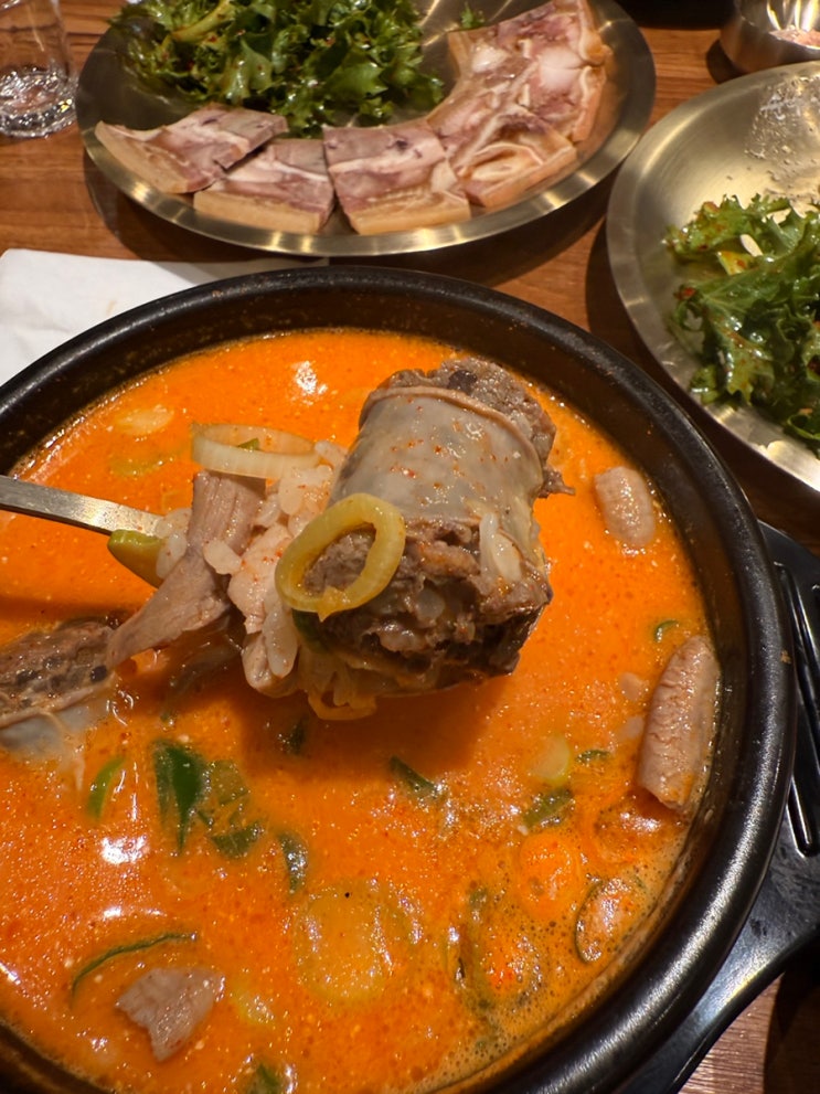  영등포역 순대국 순대실록 타임스퀘어 맛집