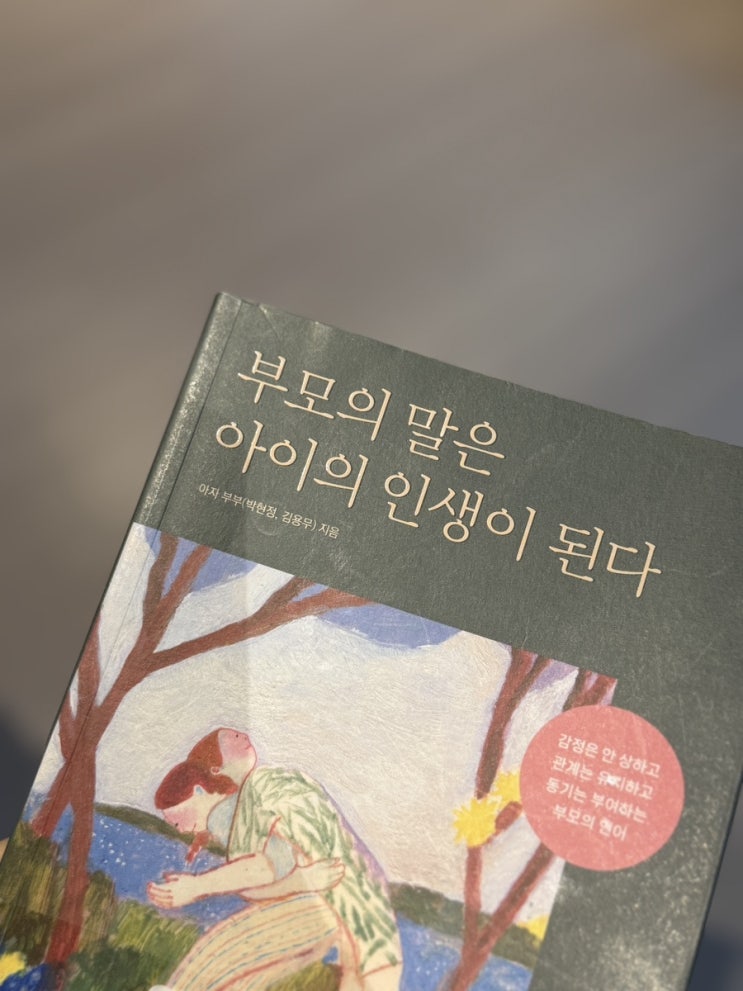  부모의 말은 아이의 인생이 된다 육아서