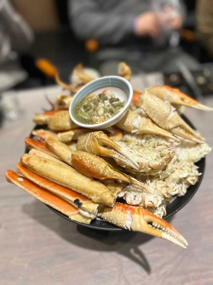  수원 영통 대게찜 코스, 연말모임, 단체 가능한 룸 식당 ‘게쪄그래용’
