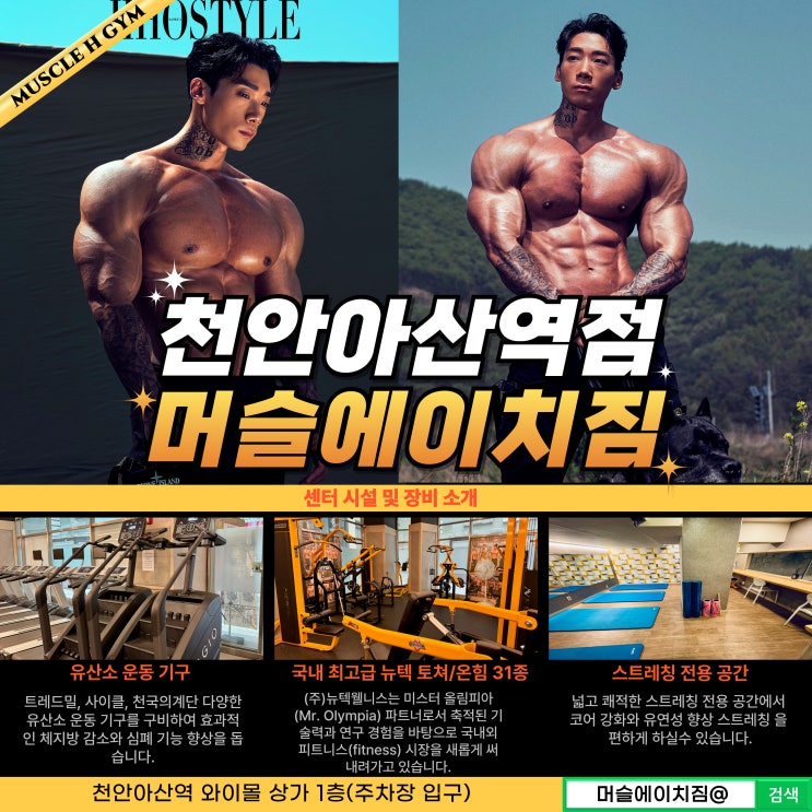  아산 헬스장 최고 PT 강사진들이 있는곳!!