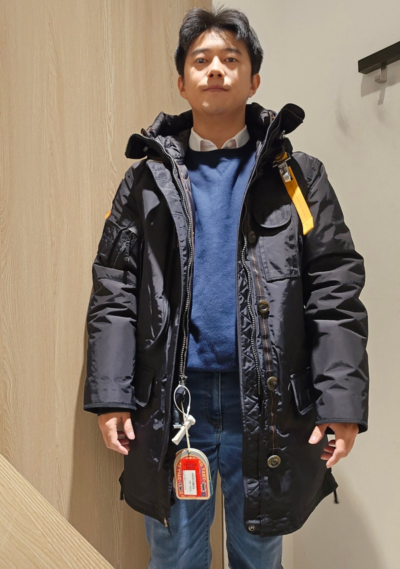 명품패딩 추천 파라점퍼스 고비 롱패딩 PMJKM 사이즈 정보
