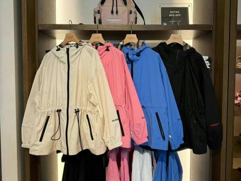 [판매종료] [BURBERRY] 버버리 벌리 바람막이 자켓 , 아울렛 세일