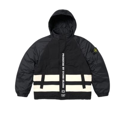  슈프림 X 스톤아일랜드 패딩 리버시블 다운 점퍼 23FW