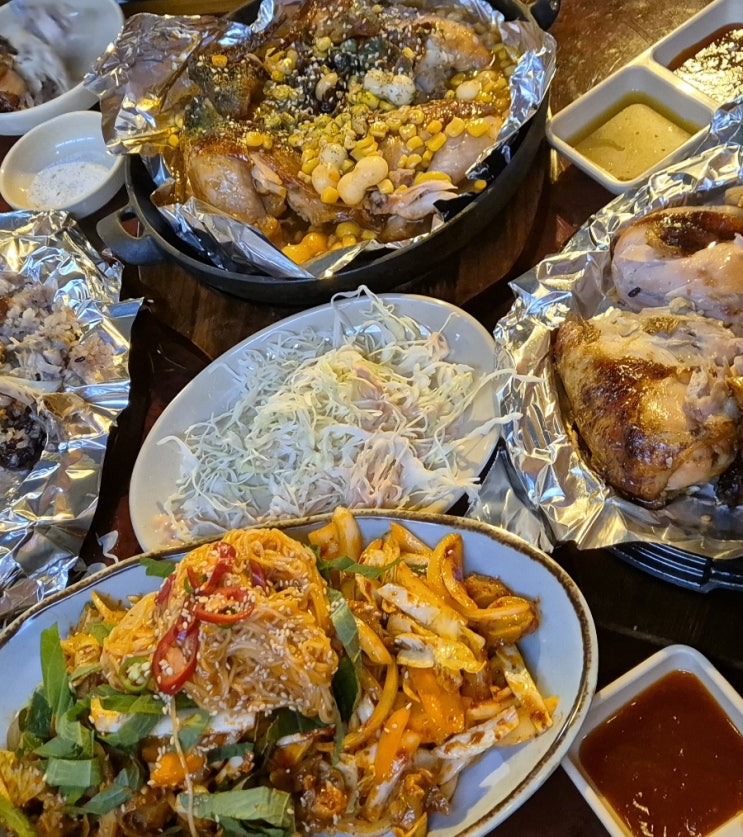  [서울 강남역 장작구이 통닭 맛집] 꼬끼오 장작구이