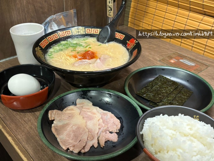  오사카역 이치란라멘 우메다시바타점 웨이팅, 맵기 추천