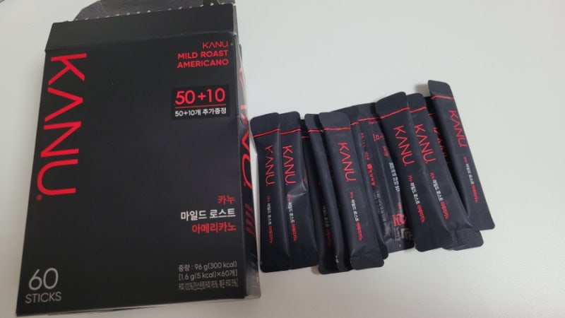 공유가 자동으로 떠오르는 바로 그 커피, 카누 마일드로스트 아메리카노!