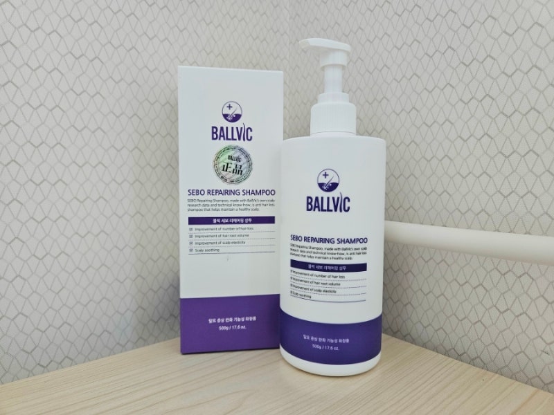볼빅 BALLVIC 세보 리페어링 샴푸, 탈모 지루성 두피에 추천해요.