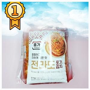 종가집 전라도 포기김치 3.7kg, 1개