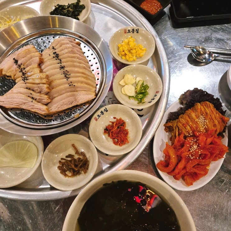  서산호수공원 맛집 오봉집 긴 웨이팅이 납득되는 곳-촉촉한 가브리살 보쌈수육 계란프라이 등 반찬 무한 리필