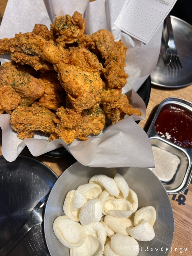  치킨 순번제 깨끗한 기름으로 만든 인천 서구청역 맛집 바른치킨 인천서구청