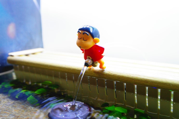  오줌 싸는 짱구 팔루다리움 만들기