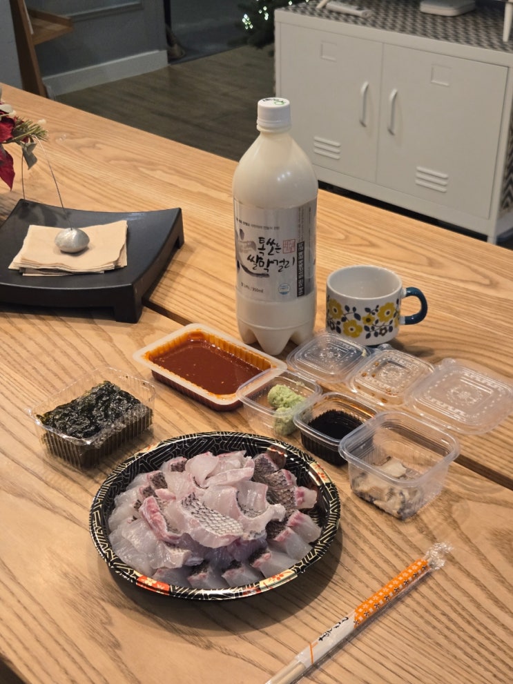  [여수상회] 부산 광안리횟집 민락회타운 회 포장