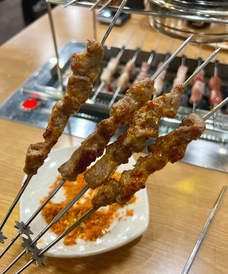  수원 아주대 양꼬치 맛집 : 다양한 양꼬치를 무한리필로 먹을 수 있는 하오츠양꼬치