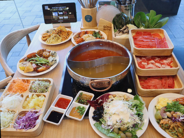  가산디지털단지 맛집 샤브올데이, 팀 동료들과의 회식 최고의 선택!
