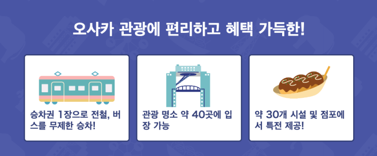 [오사카] 주유패스 e패스 한눈에 비교하기 + ver.일본 노션 여행 템플릿 공유