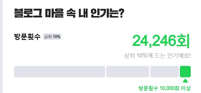  꾸준히 한다는 건.