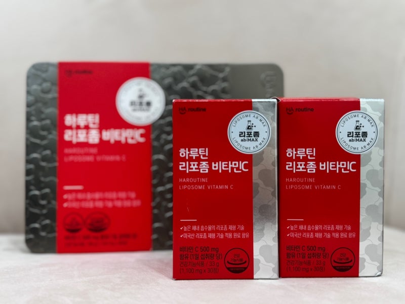 리포좀 비타민C 1000 효능 섭취량 및 추천 제품
