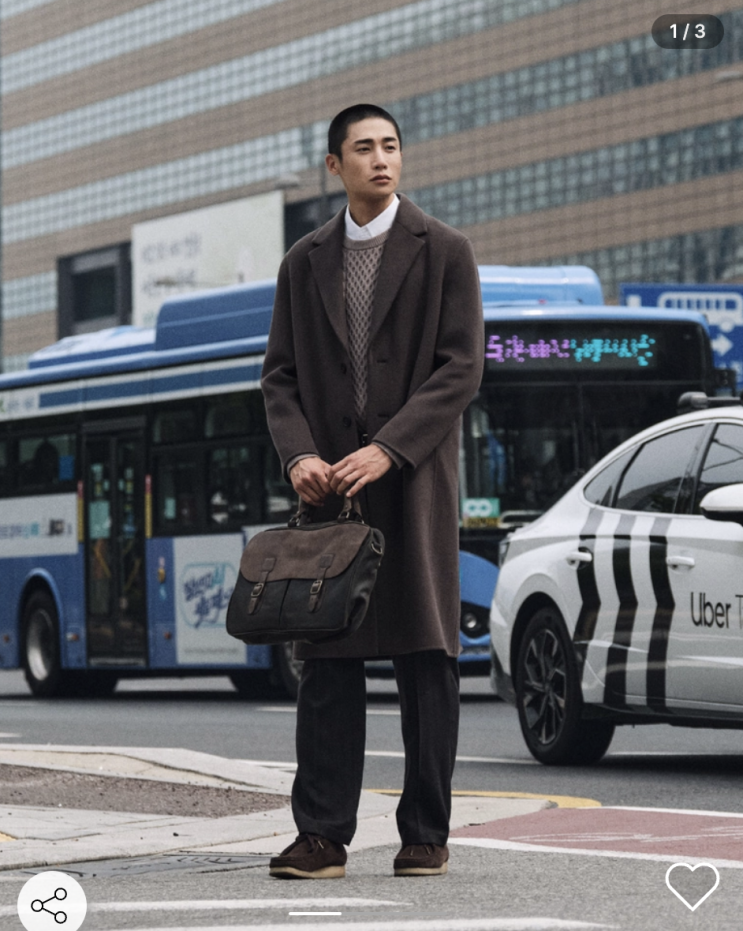  남자 겨울 결혼식 하객룩 코트 코디 추천 BEST 3