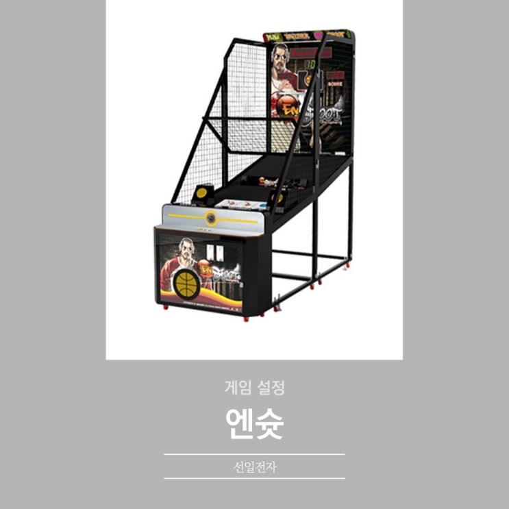  엔슛 게임 설정