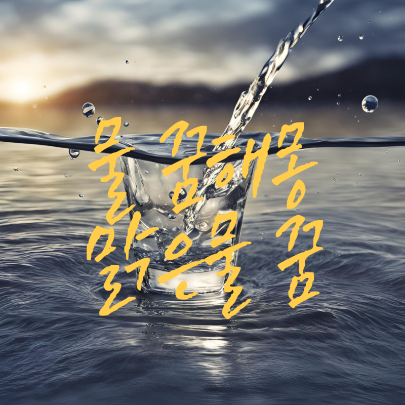 집안에 물이 들어오는 꿈 (바다 , 맑은물 꿈해몽) 총정리